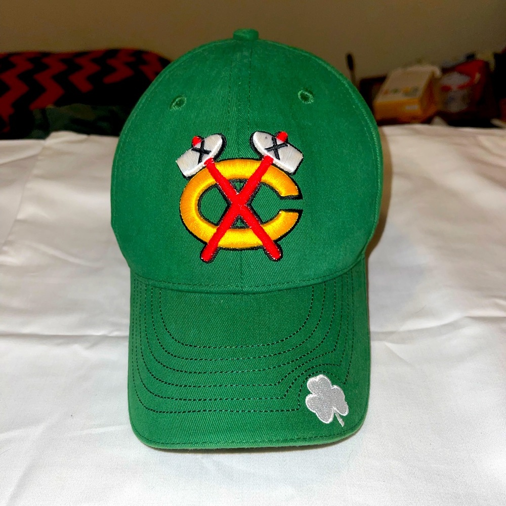 Chicago Blackhawks Green Alternate Adjustable Hat